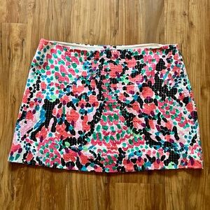 Lilly Pulitzer Sequin Mini Skirt